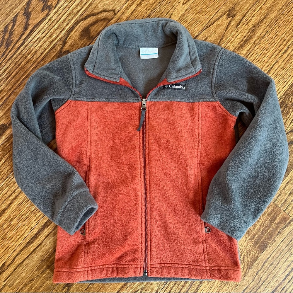 Boys Zip-Up Columbia Fleece Jacket